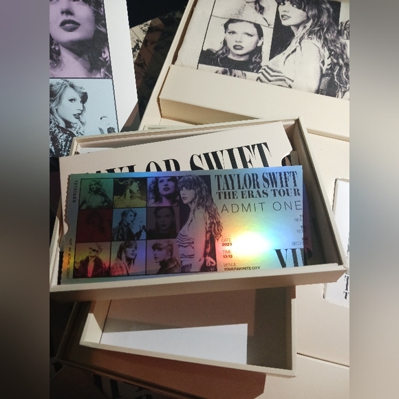 Taylor Swift Eras Tour Vip Merch Box - Picture 5 of 6